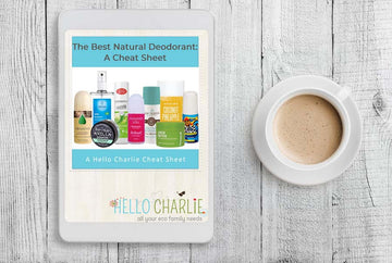 the best natural deodorant cheat sheet