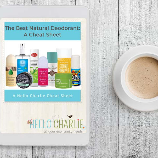 the best natural deodorant cheat sheet