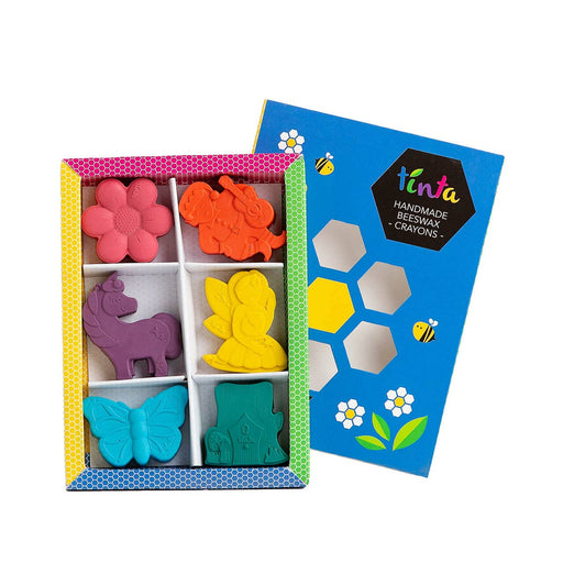 Tinta Beeswax Crayons - Enchanted Forest - 6 pack Tinta Crayons