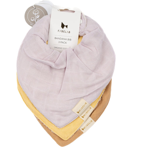 Fabelab Organic Cotton Bandana Bib - Star Dust - 3 Pack Fabelab