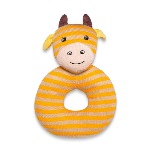 Apple Park Farm Buddies Organic Soft Baby Rattle - George Giraffe Apple Park