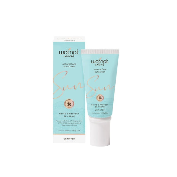 Wotnot Natural Face Sunscreen and BB Cream