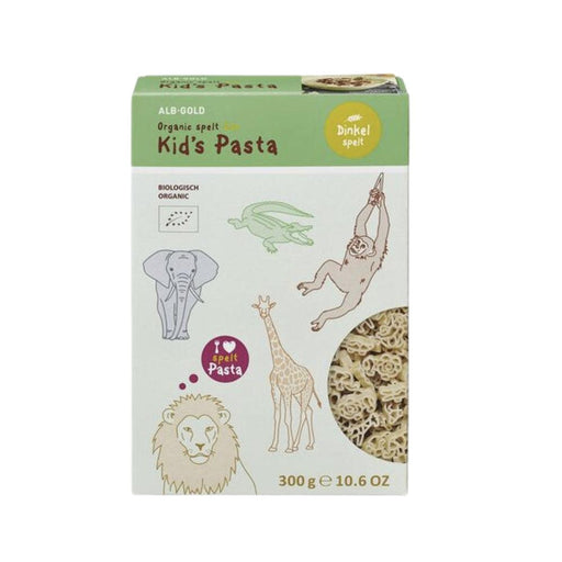 Alb-Gold Organic Kids Animal Shaped Pasta-Safari-Hello-Charlie