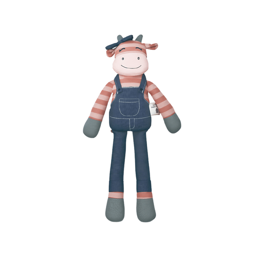 Apple Park Farm Buddies Organic Animal Plush Toy - Miss Moo-Apple Park-Hello Charlie