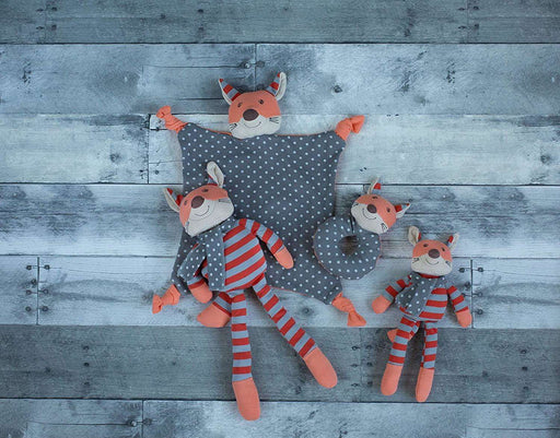Apple Park Frenchy Fox Organic Blankie-Apple Park-Hello Charlie