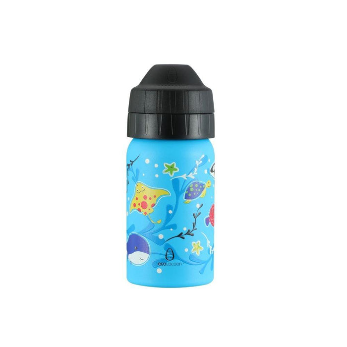 Ecococoon Insulated Drink Bottle - 350ml-Ocean Play-Hello-Charlie