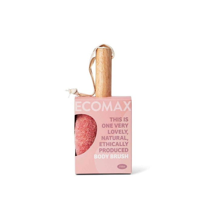 ECOMAX Spa Firm Sisal Natural Body Brush - Pink-Hello-Charlie
