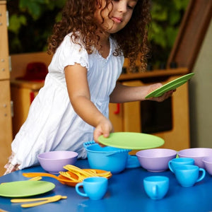 Green Toys Cookware and Dining Set--Hello-Charlie