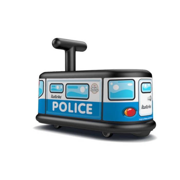 Italtrike La Cosa Ride On Toy Car - Police-Hello-Charlie