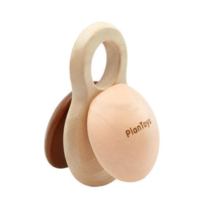 Plan Toys Shake N Clap Wooden Baby Rattle--Hello-Charlie