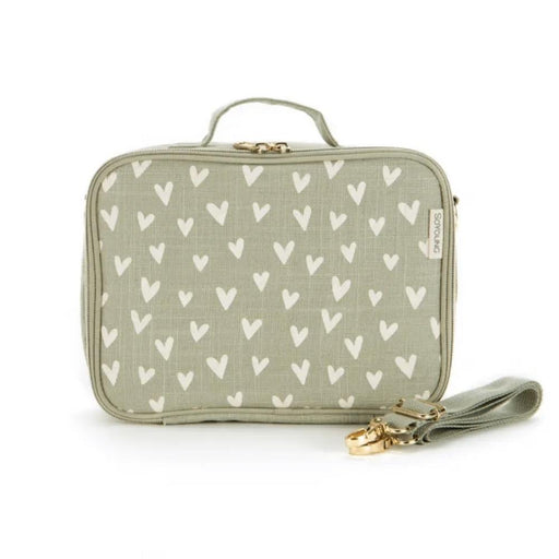 SoYoung Insulated Lunch Bag - Little Heart Sage--Hello-Charlie