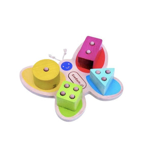Everearth Butterfly Stacking Toy--Hello-Charlie