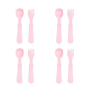 Re-Play Utensils Naturals-Ice Pink-Hello-Charlie
