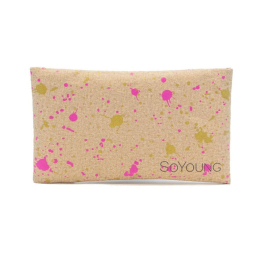 SoYoung Gel Ice Pack - Fuchsia Gold Splatter--Hello-Charlie