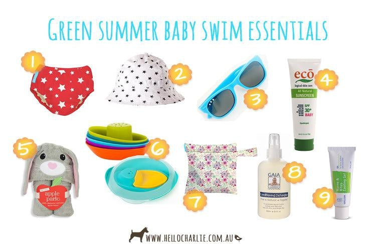 Green Swim Essentials for Baby-Hello-Charlie