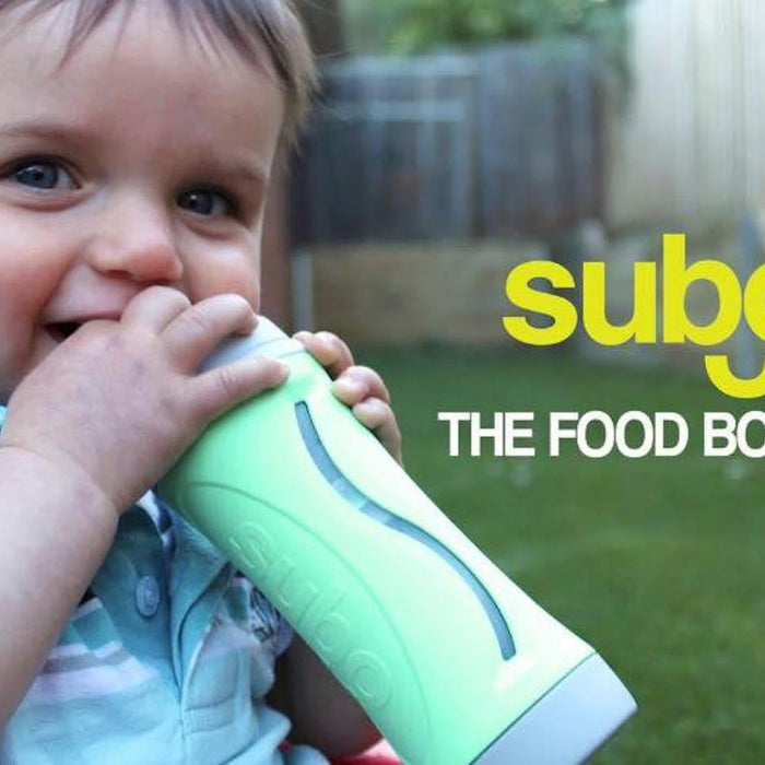 Subo Food Bottle: Reusable, Non Squeezable, No Mess!-Hello-Charlie