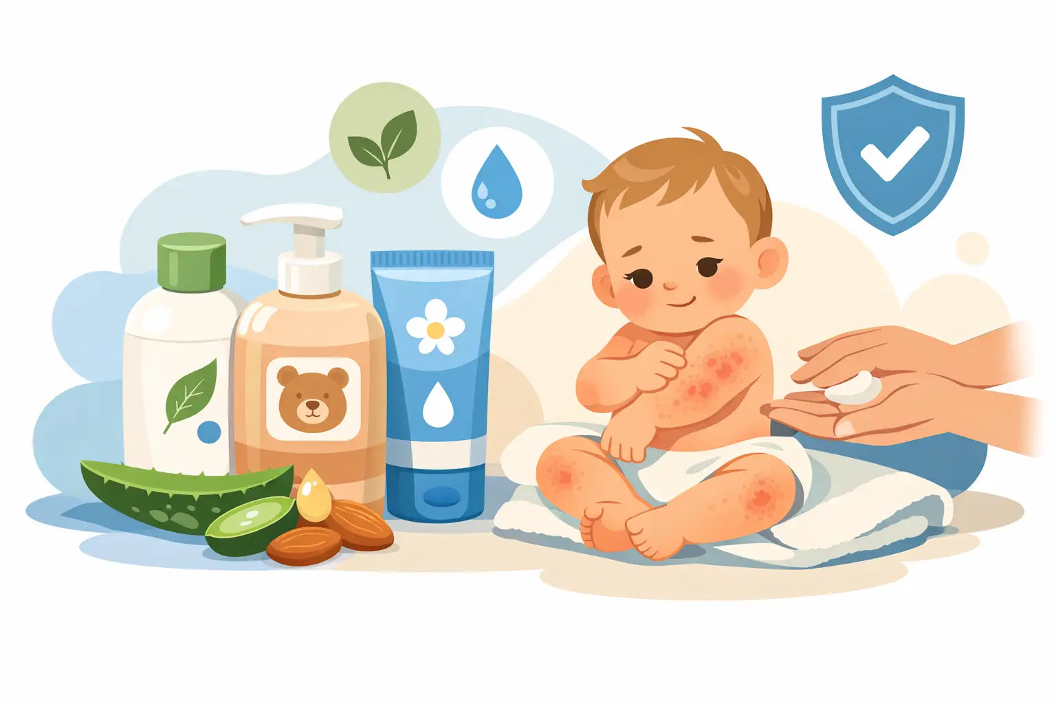 How to Choose a Safe Baby Lotion for Eczema