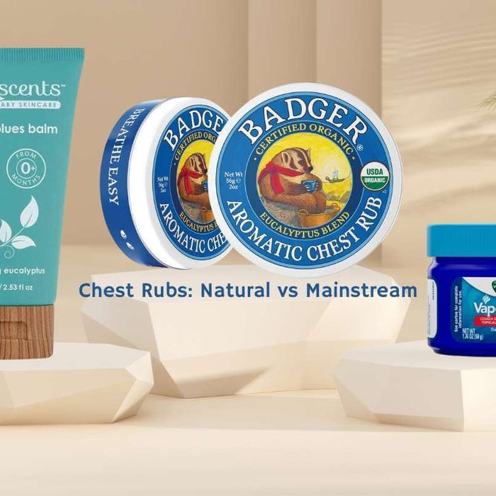 Product Smackdown: Chest Rubs - Natural vs Mainstream