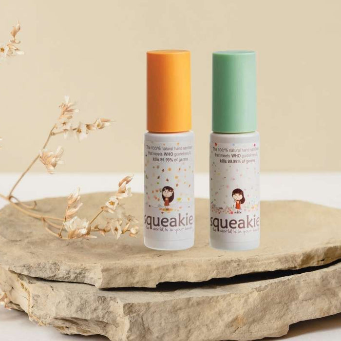 Squeakie 100% Natural Hand Sanitiser Now at Hello Charlie