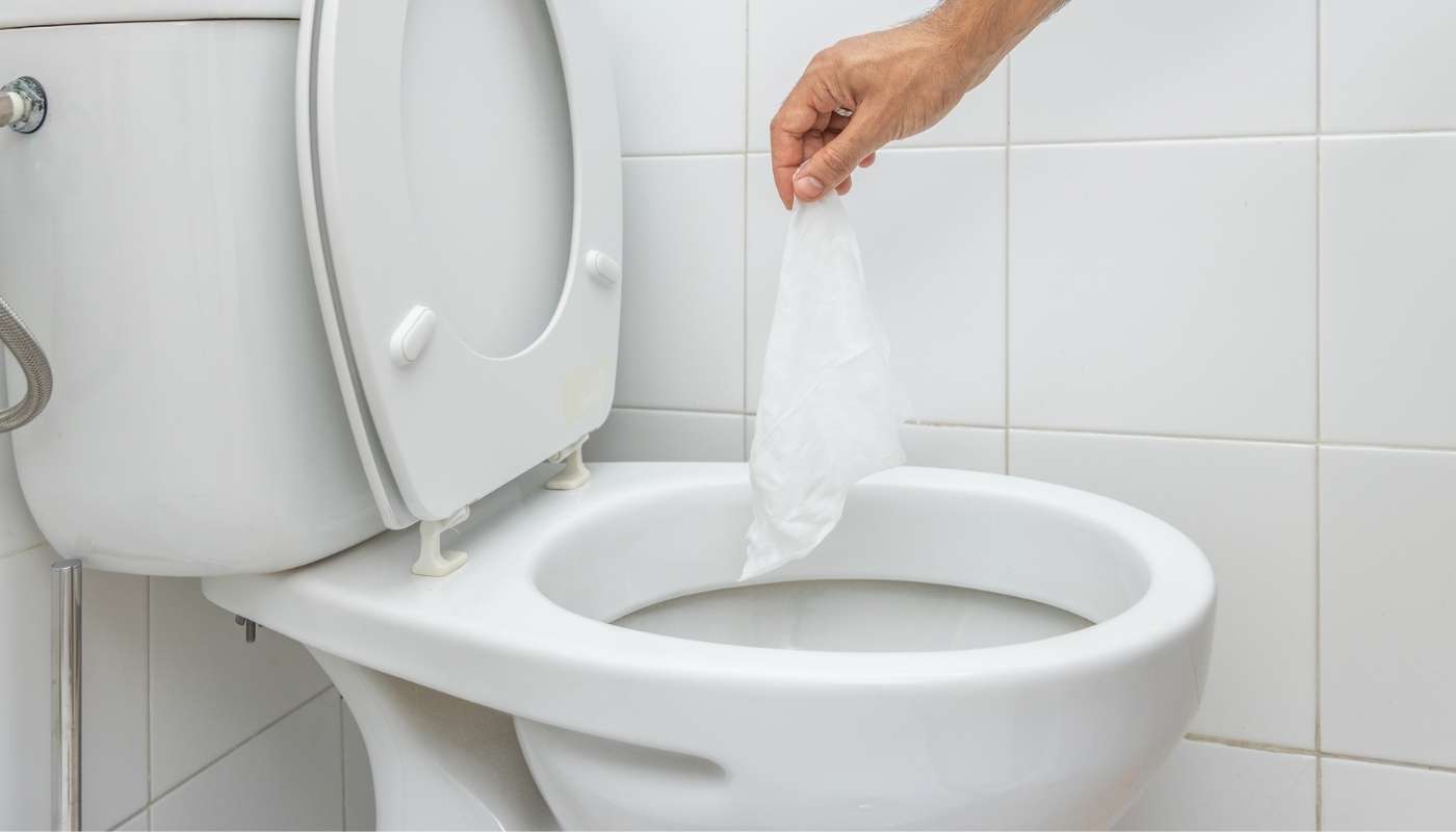 Why flushable wipes aren't really flushable