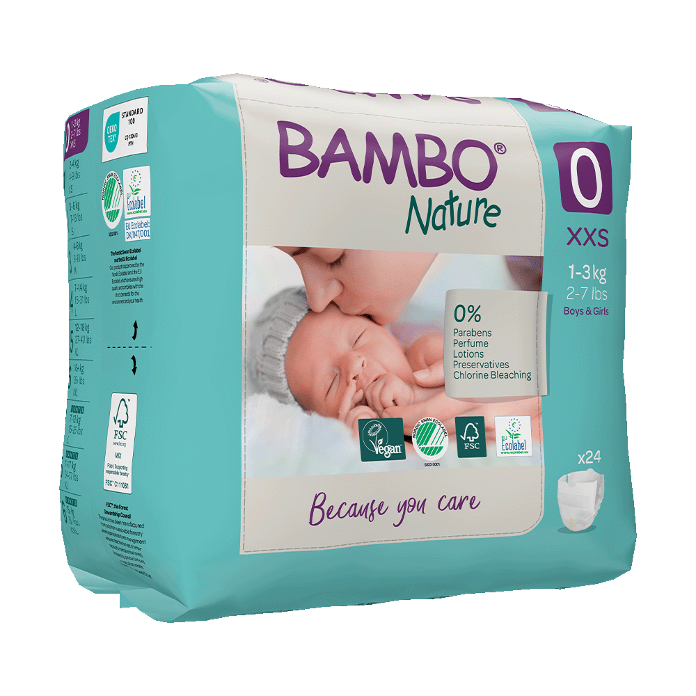Bambo-Nature-Preemie-Nappies-Eco-Friendly-Safe-Perfect-for-Delicate-Skin Hello Charlie