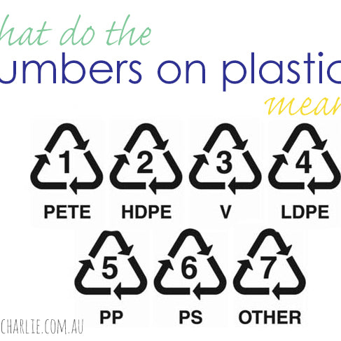 What do the numbers on plastics mean?