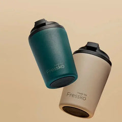 Made by Fressko Camino Ceramic Reusable Coffee Cup in Limoncello - sustainable, plastic-free drinkware at Hello Charlie