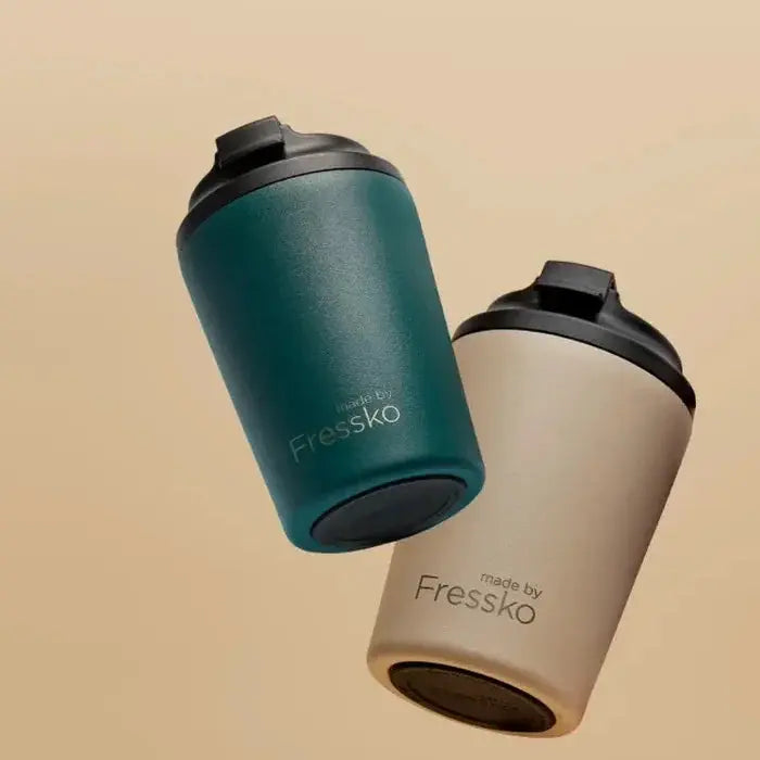 Made by Fressko Camino Ceramic Reusable Coffee Cup in Limoncello - sustainable, plastic-free drinkware at Hello Charlie