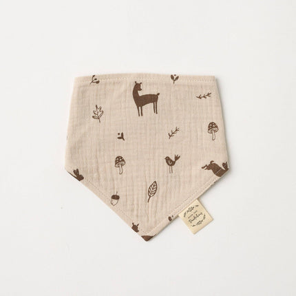 Organic Muslin Bib Woodlands