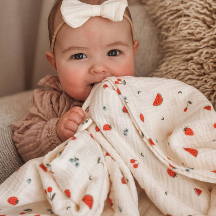 Organic Muslin Swaddle - Sweet Pickings