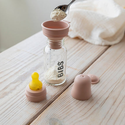 BIBS Glass Baby Bottle Complete Set 120ml Latex BIBS
