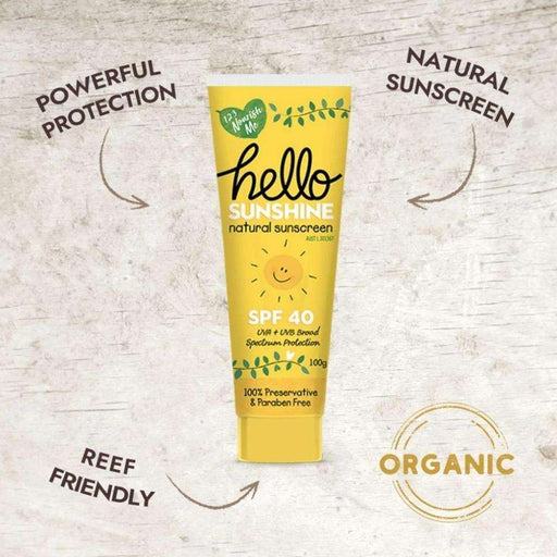 123 Nourish Me Hello Sunshine Sunscreen - Hello Charlie