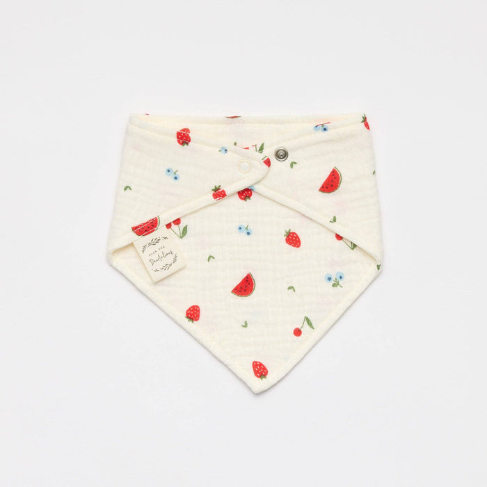 Organic Muslin Bib Sweet Pickings