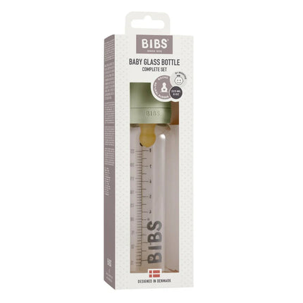BIBS Glass Baby Bottle Set - 225ml BIBS