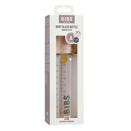 BIBS Glass Baby Bottle Set - 225ml BIBS