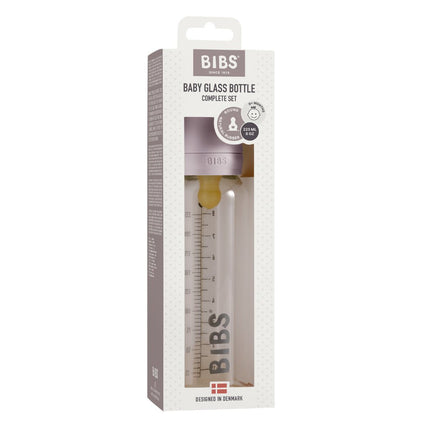 BIBS Glass Baby Bottle Set - 225ml BIBS