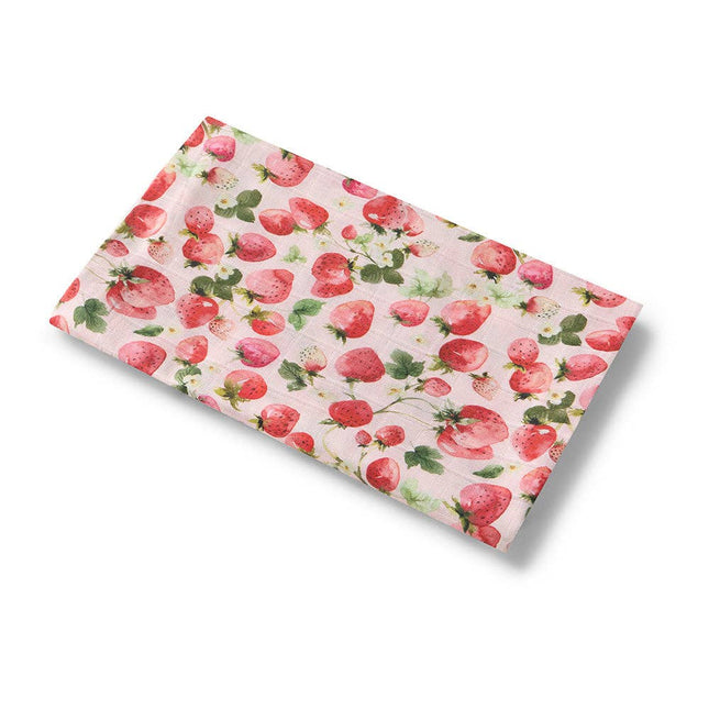 Snuggle Hunny Strawberry Organic Muslin Wrap