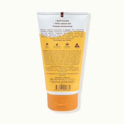 Wotnot Natural Sunscreen 150g WotNot