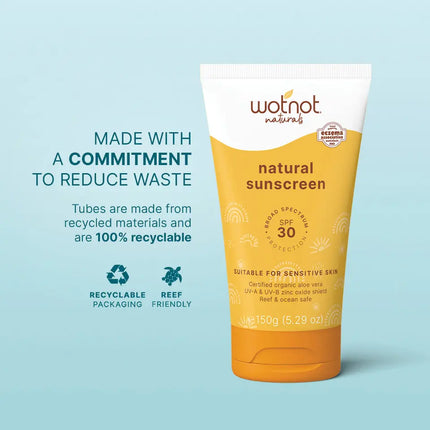Wotnot Natural Sunscreen 150g WotNot