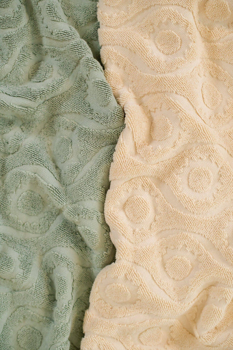 Hooded Beach Towel: Sage