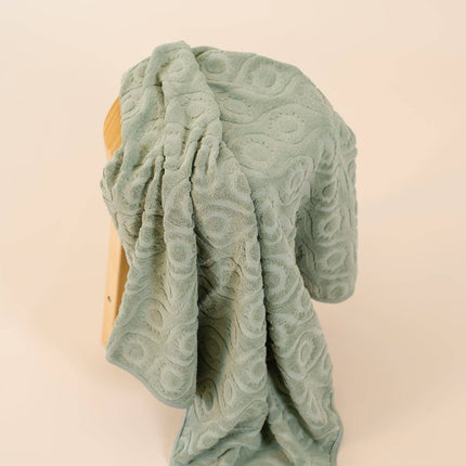 Kiin Baby Hooded Beach Towel: Sage