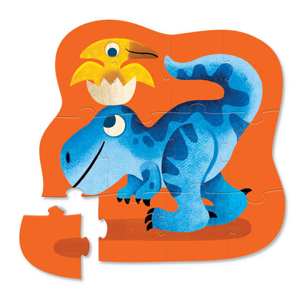 Crocodile Creek Mini Puzzle 12 pc - Dino Friends