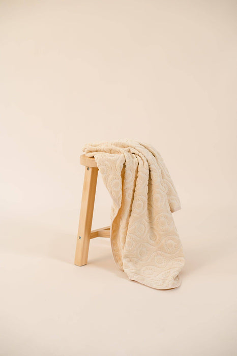 Hooded Beach Towel: Sage
