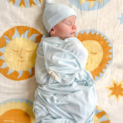 Kiin Baby Organic Muslin Swaddle - Sunny Day (Limited Edition): Sunny Day