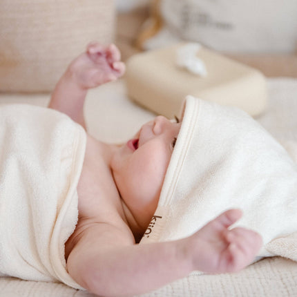Kiin Baby Hooded Towel: Lilac