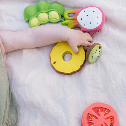 Oli & Carol Natural Rubber Teether - Ananas the Pineapple-Oli & Carol-Hello Charlie