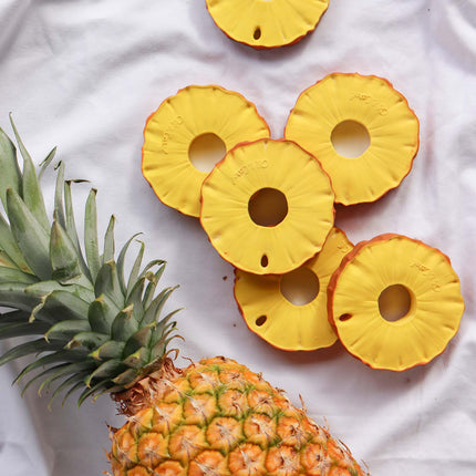 Oli & Carol Natural Rubber Teether - Ananas the Pineapple-Oli & Carol-Hello Charlie