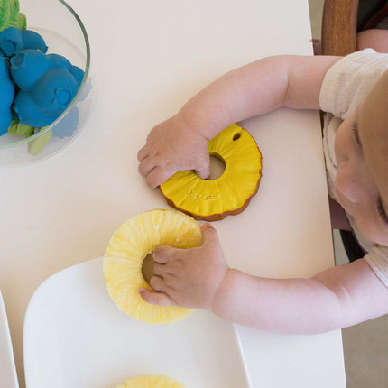 Oli & Carol Natural Rubber Teether - Ananas the Pineapple-Oli & Carol-Hello Charlie