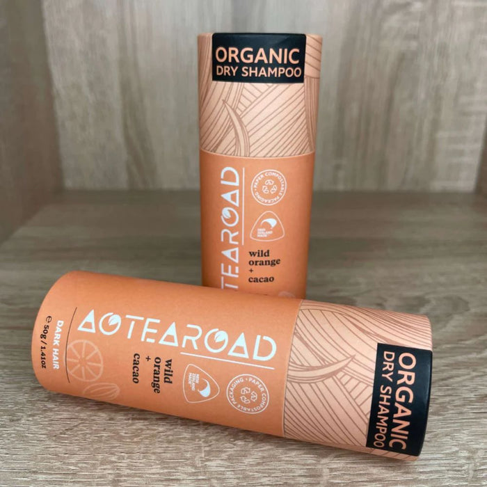Aotearoad Organic Dry Shampoo - Dark Hair - Hello Charlie 