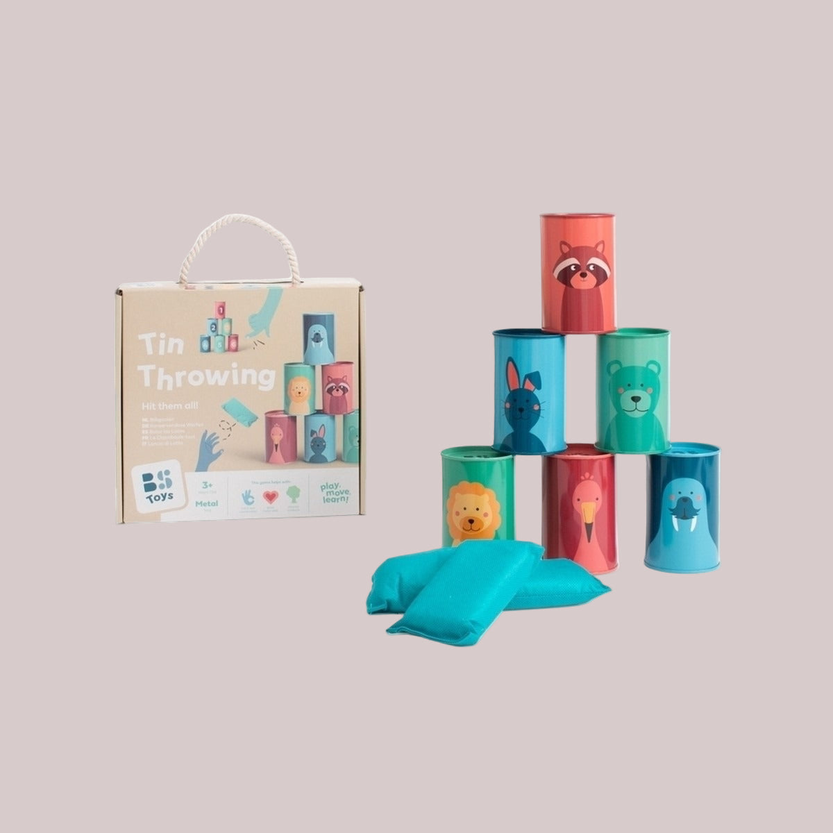 BS Toys Tin Throwing Wildlife BS Toys